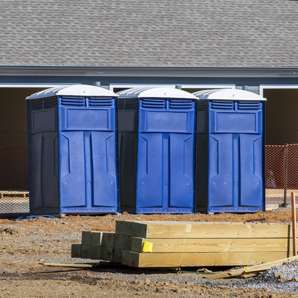 are there any restrictions on what items can be disposed of in the portable restrooms in Brownsville Wisconsin